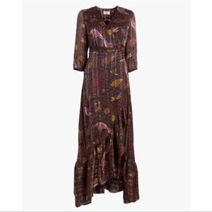 Ba&sh disy maxi dress nwot size 0 xs